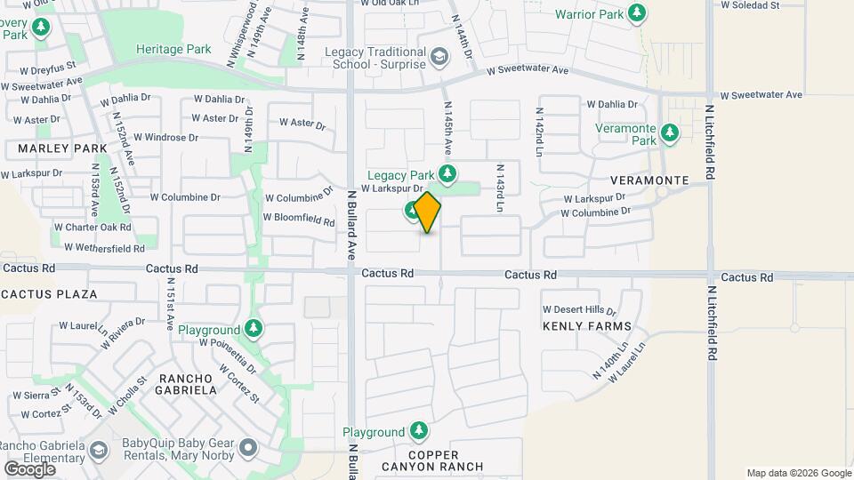 12339 N 145th Dr Mapa y Detalles de la Ubicación