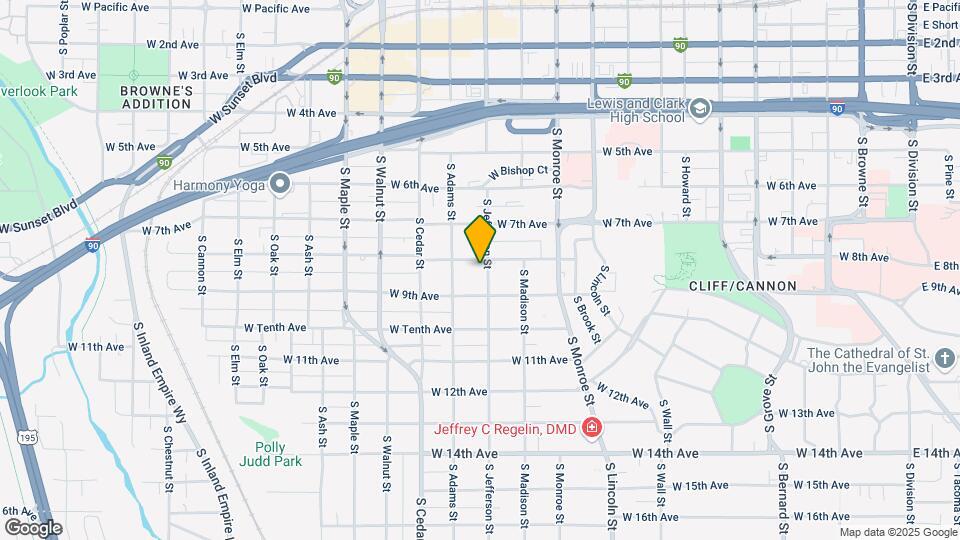 1203 W 8th Ave Mapa y Detalles de la Ubicación