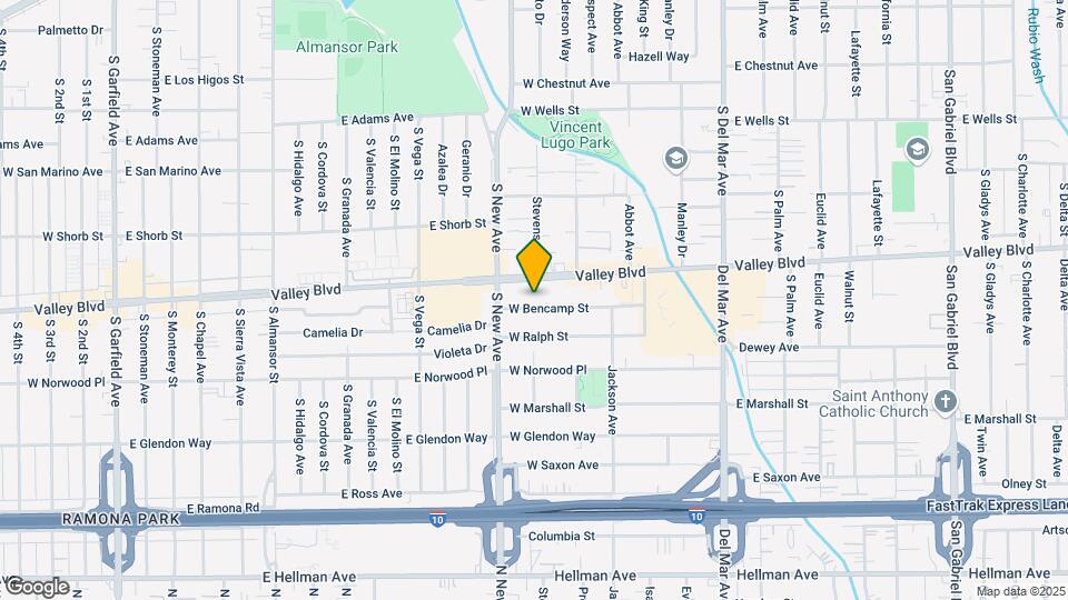 501 W Bencamp St Mapa y Detalles de la Ubicación