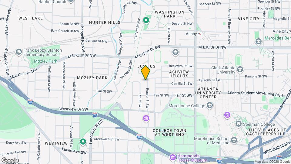 155 Rosser St SW Map and Location Details