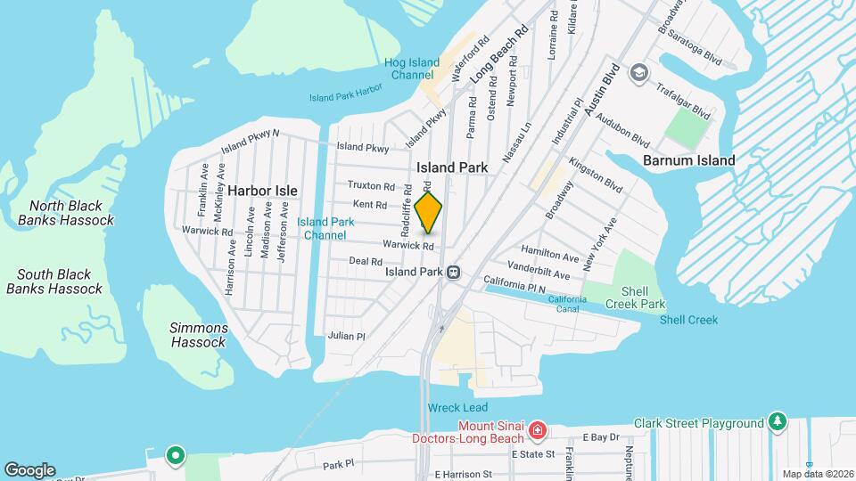 96 Warwick Rd Map and Location Details