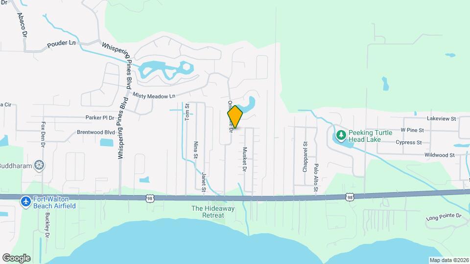 2232 Orion Lake Dr Map and Location Details