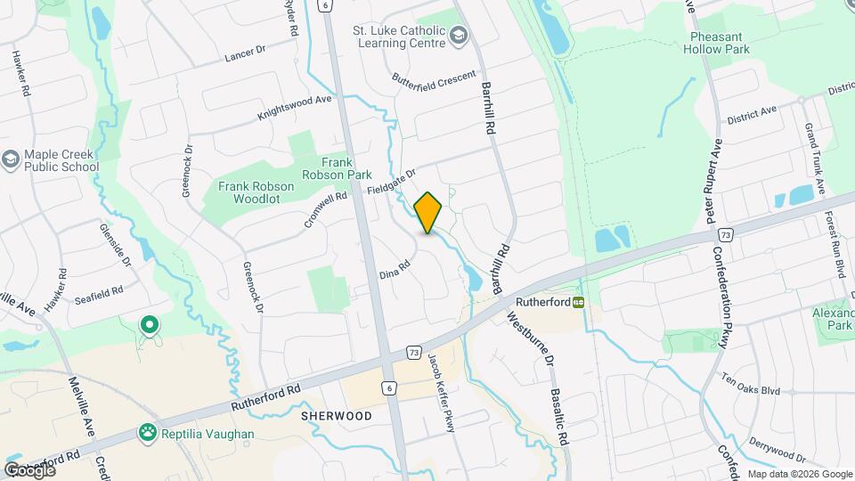 103 Belmont Crescent Map and Location Details