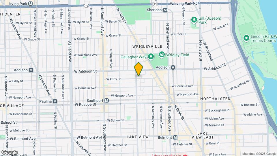 3535 N Racine Ave, Unit 3517-3523-W3 Map and Location Details