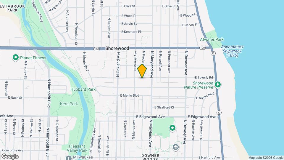 2023 E Beverly Rd Map and Location Details