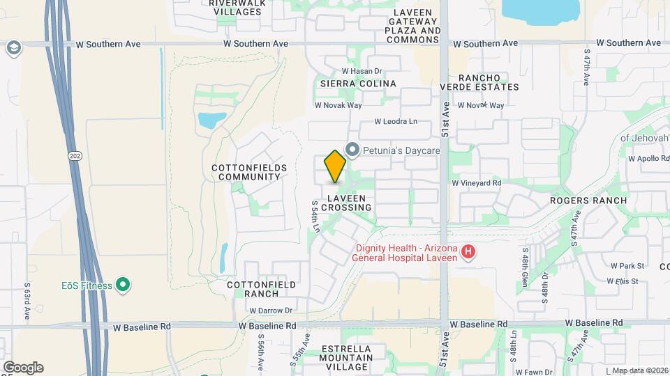 5421 W Glass Ln Map and Location Details