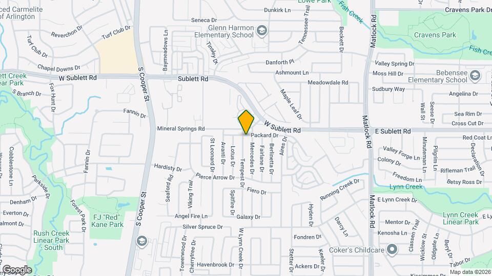 6201 Tempest Dr Map and Location Details