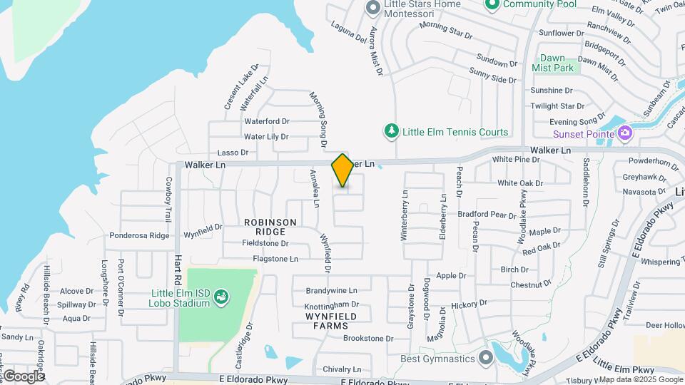 2601 Teal Cove Ln Map and Location Details