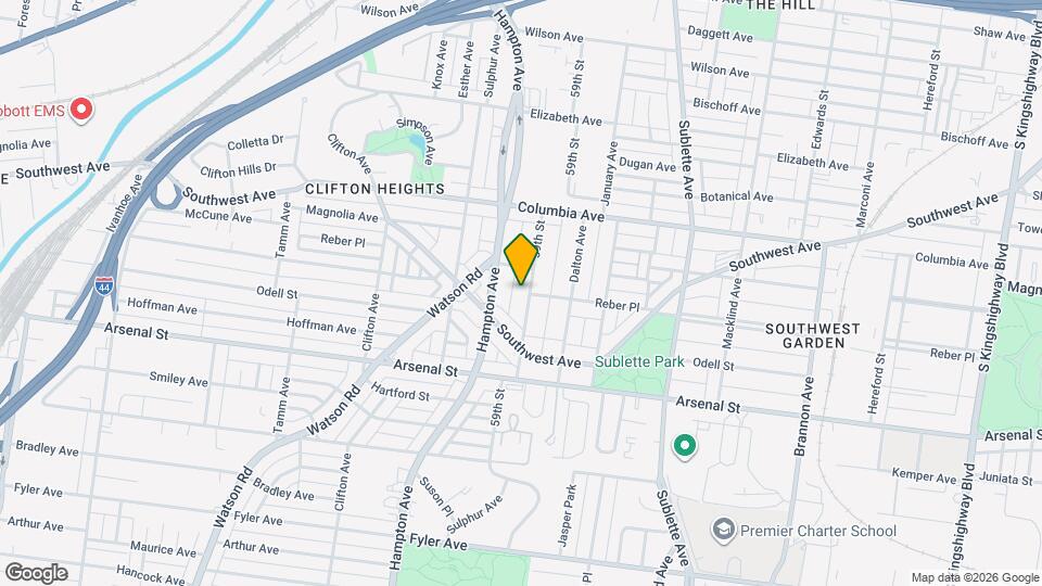 2725 59th St Map and Location Details