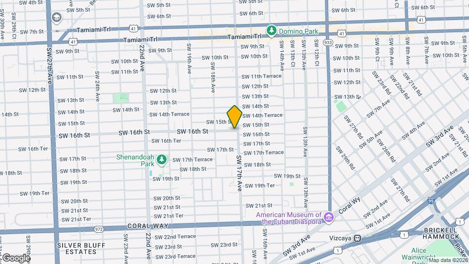 1600 SW 17th Ave Map and Location Details