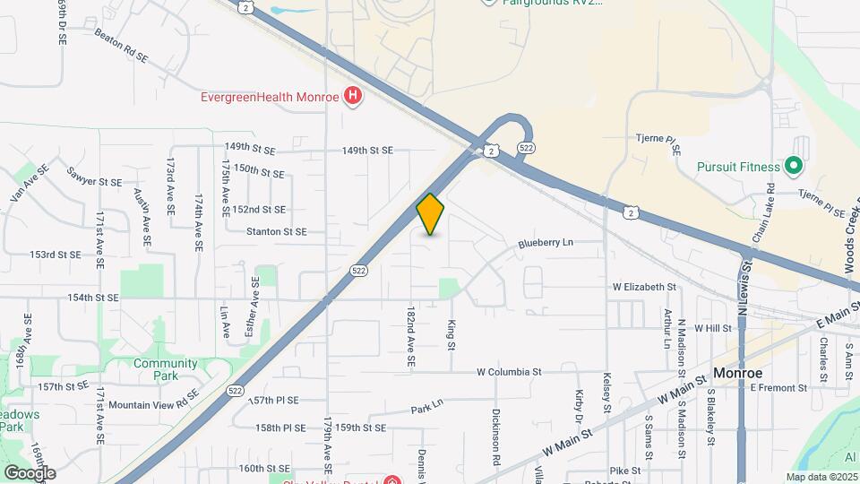 15121 182nd Ave SE Map and Location Details