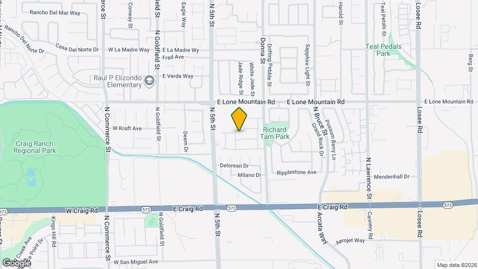 4632 Cantina Rey St Map and Location Details