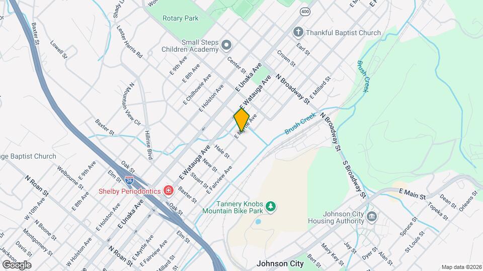 904 E Myrtle Ave Map and Location Details