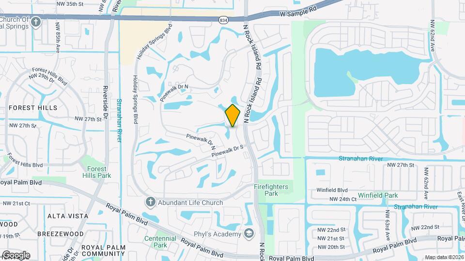 2925 Crestwood Ter Map and Location Details