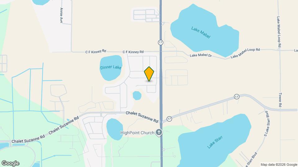 315 Dinner Lake Way Map and Location Details