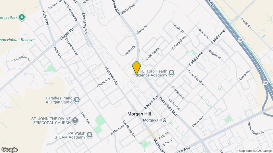 205 Vereda del Turia Map and Location Details