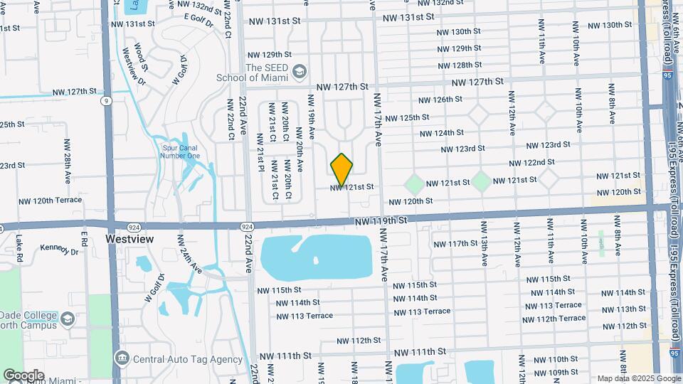 1840 NW 121st St Map and Location Details