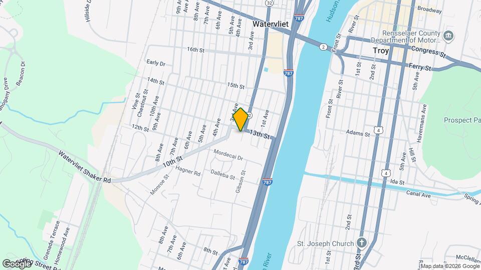 1293 2nd Ave Map and Location Details