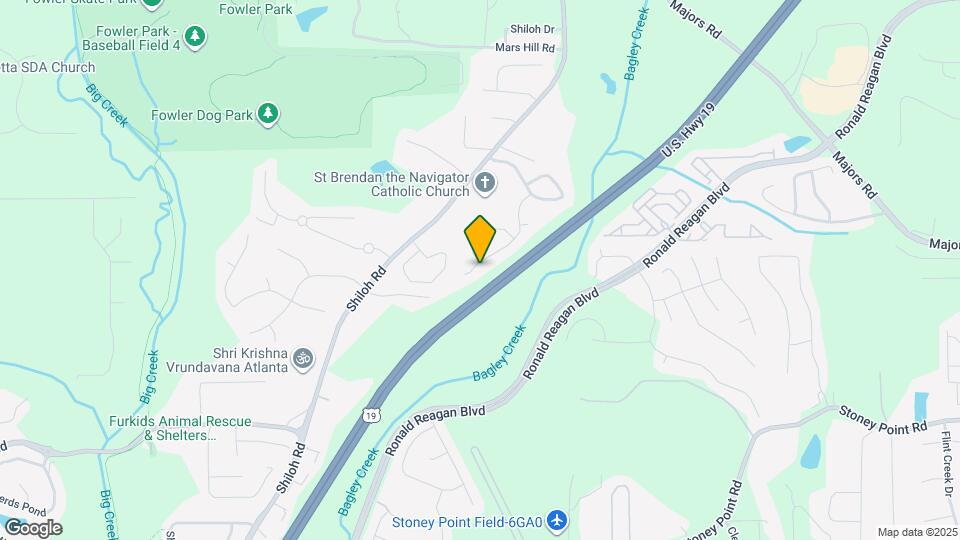 5005 Shiloh Crossing Way Map and Location Details