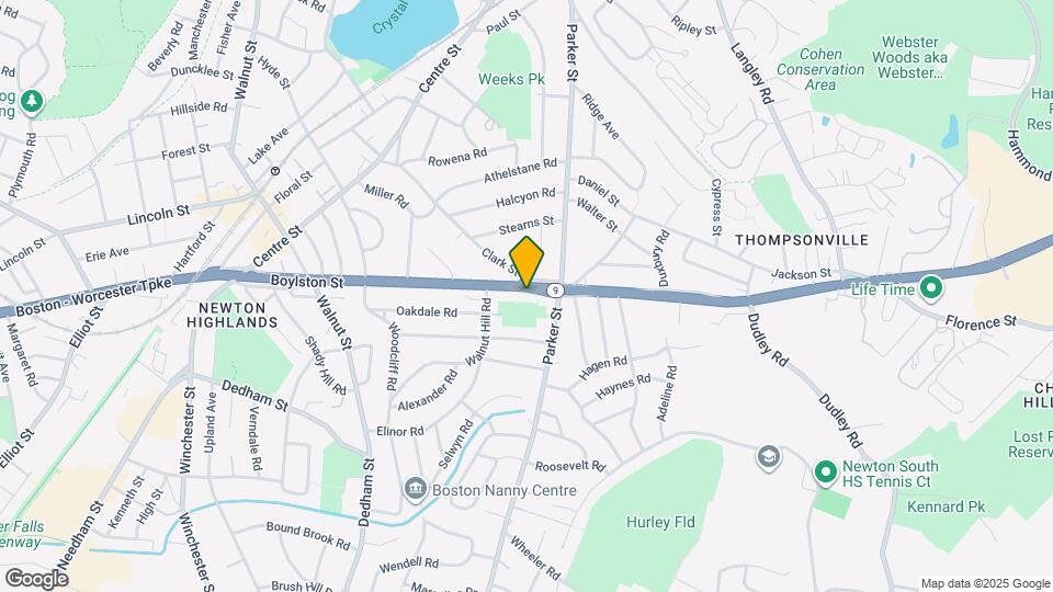 628 Boylston St Mapa y Detalles de la Ubicación