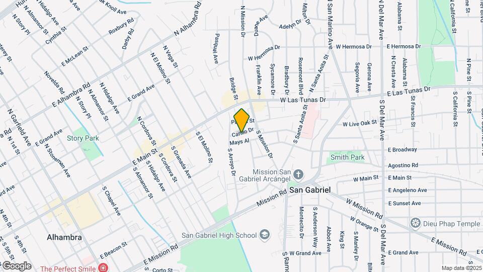 848 Carillo Dr Mapa y Detalles de la Ubicación