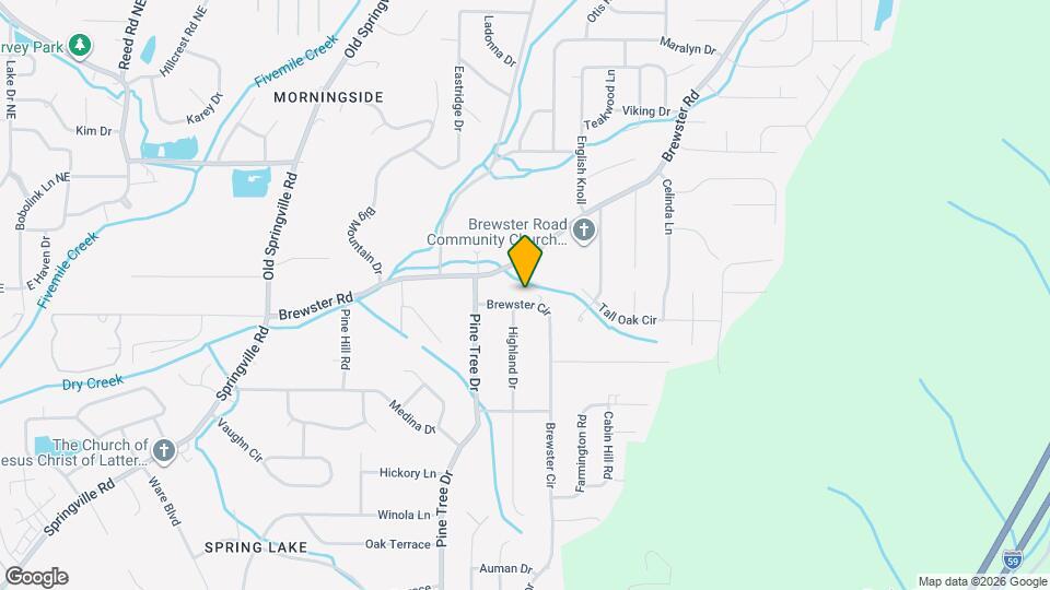 1573 Brewster Cir Map and Location Details