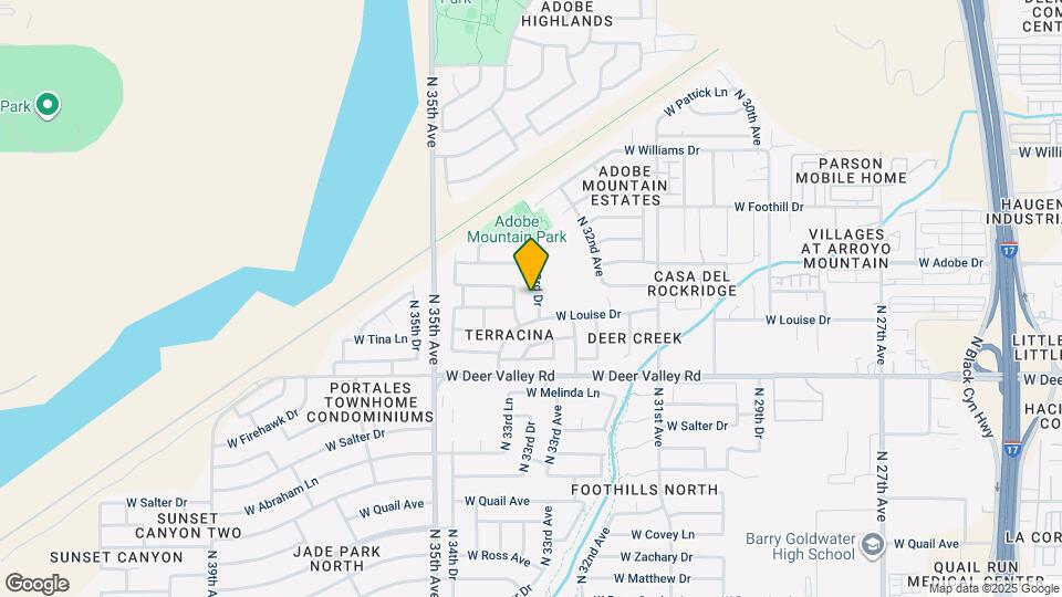 22032 N 33rd Dr Map and Location Details