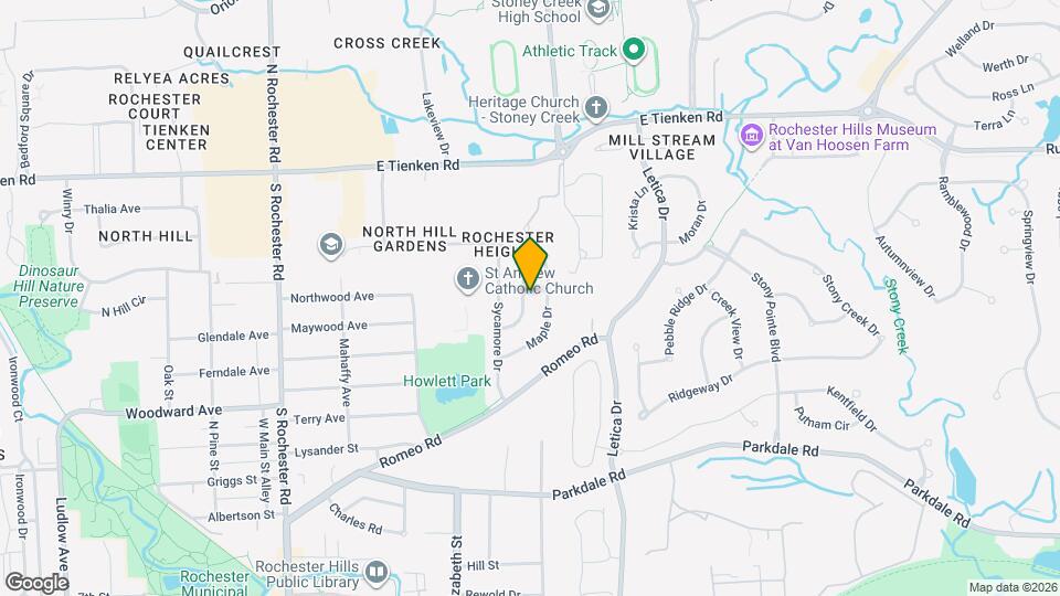 1354 Catalpa Dr Map and Location Details