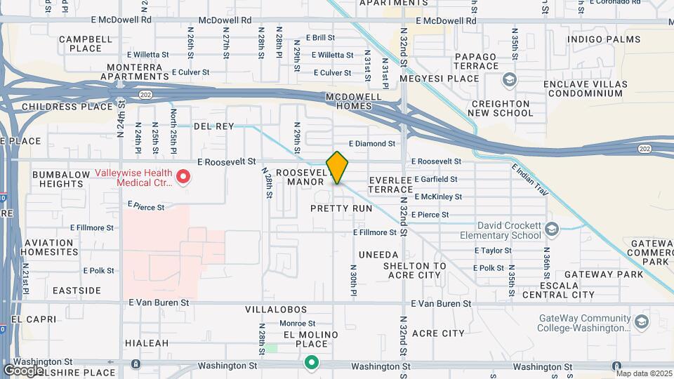 3002 E McKinley St Mapa y Detalles de la Ubicación