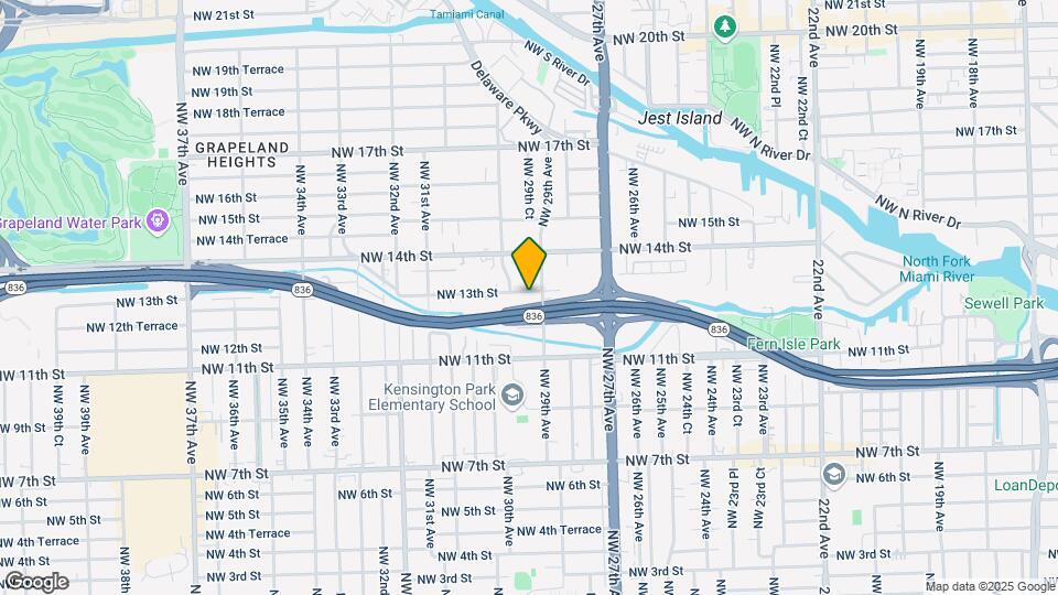 2906 NW 13th St Map and Location Details