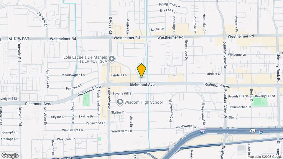 3117 Fairdale Oaks E Map and Location Details