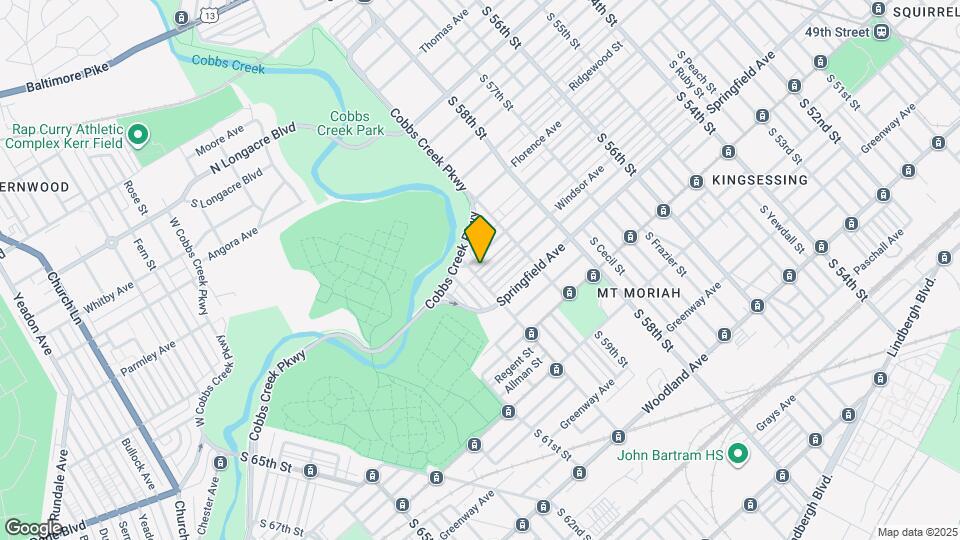 5959 Windsor Ave Map and Location Details