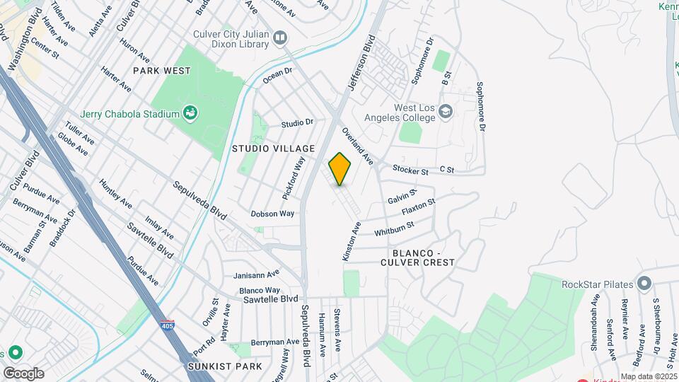 5519 Kinston Ave, Unit 5519 Map and Location Details