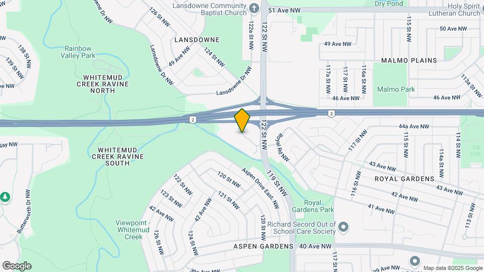 4404 122 St NW Map and Location Details