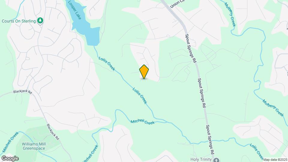 7107 Branch Creek Cv Map and Location Details