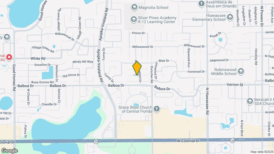 7226 Pleasant Dr Map and Location Details