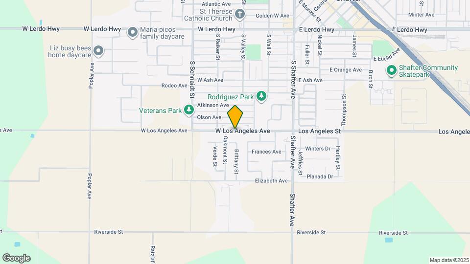 319 W Los Angeles Ave Map and Location Details