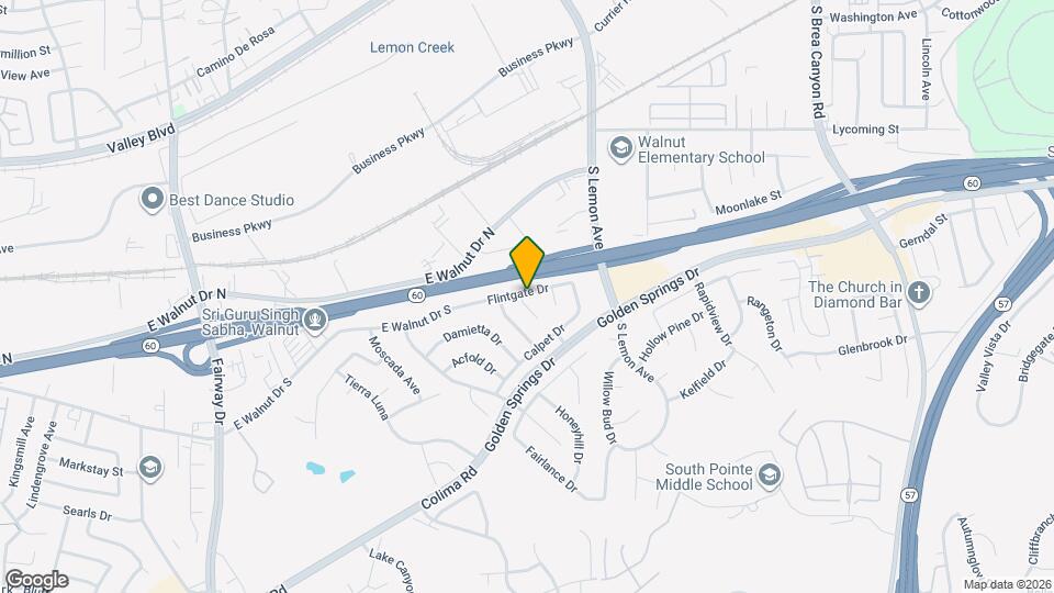 20460 Flintgate Dr Map and Location Details