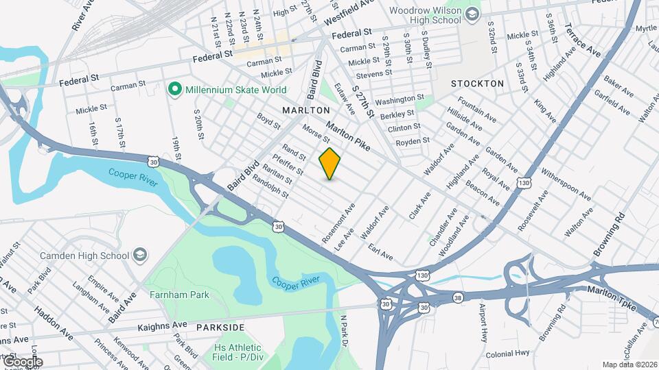 568 Pfeiffer St Mapa y Detalles de la Ubicación