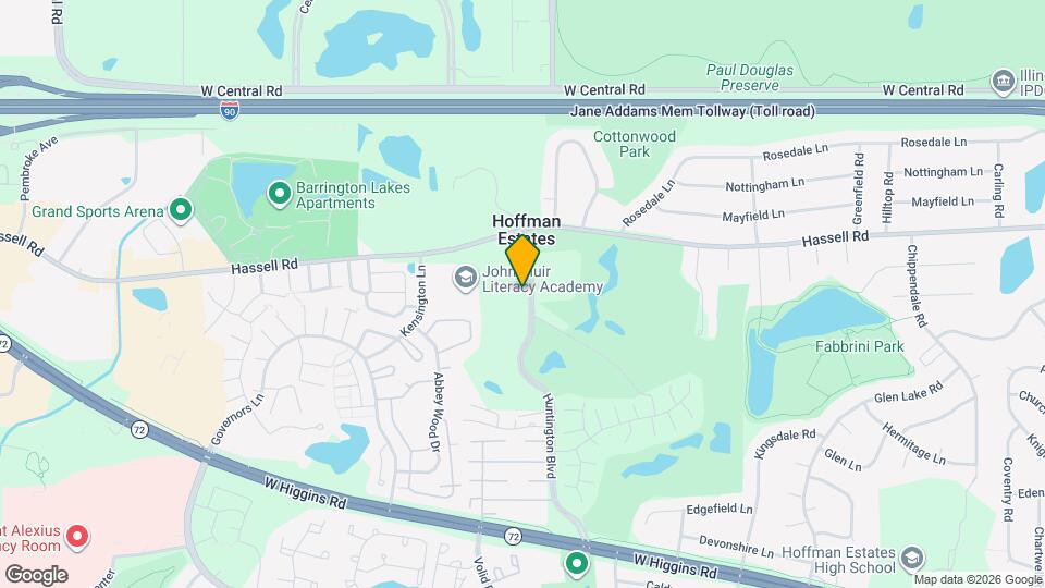 1912 Huntington Blvd Map and Location Details