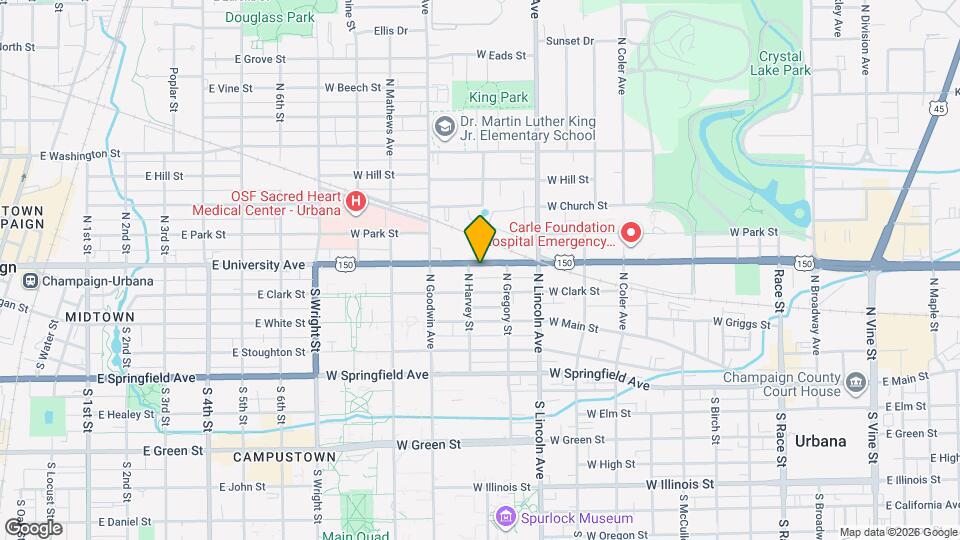 The Den Map and Location Details