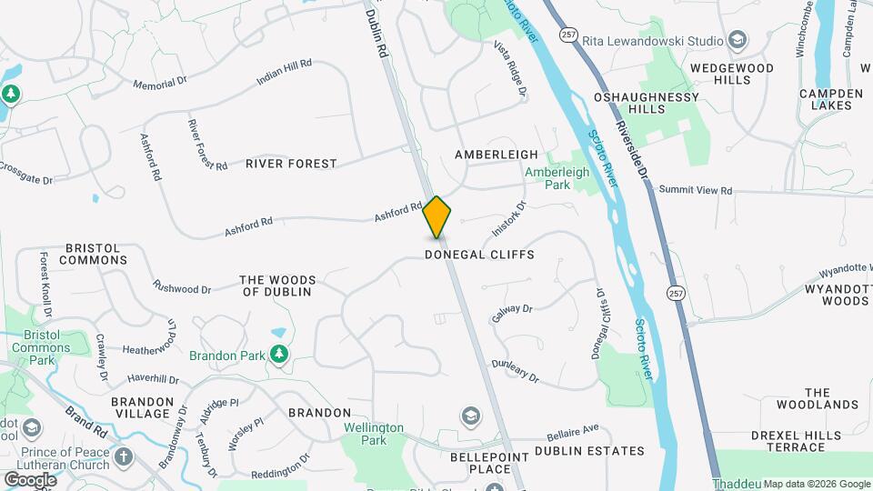 7979 Dublin Rd Map and Location Details