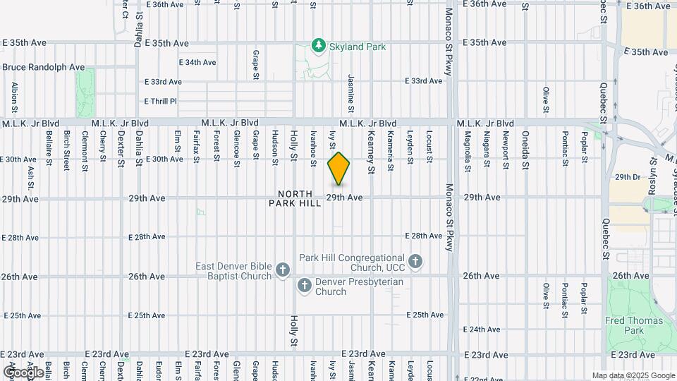 2910 Ivy St Map and Location Details