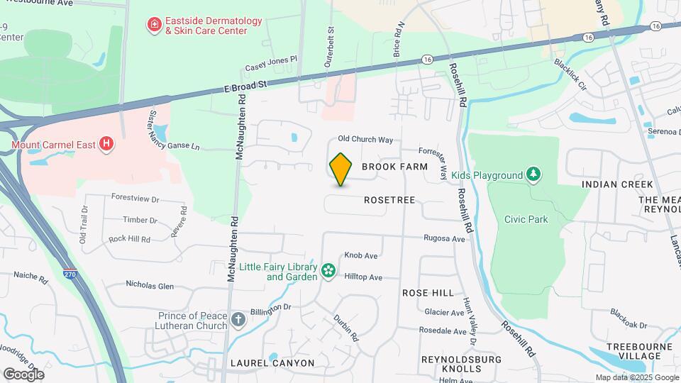 6400 Firethorn Ave Map and Location Details