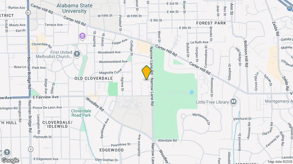 2512 Crenshaw Cl Ct Mapa y Detalles de la Ubicación
