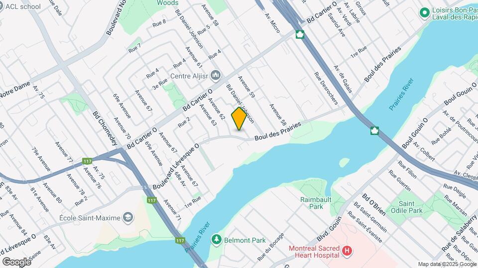 3045 Lévesque Boul O Map and Location Details