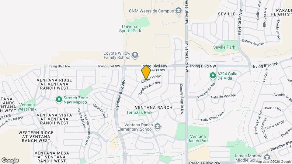 6928 Brindisi Pl NW Mapa y Detalles de la Ubicación