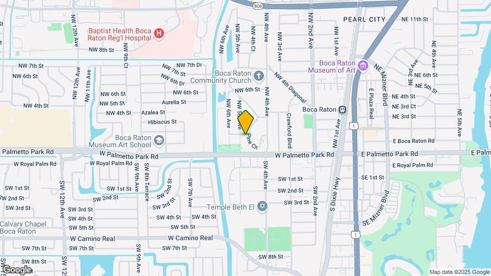 486 NW 1st St Map and Location Details