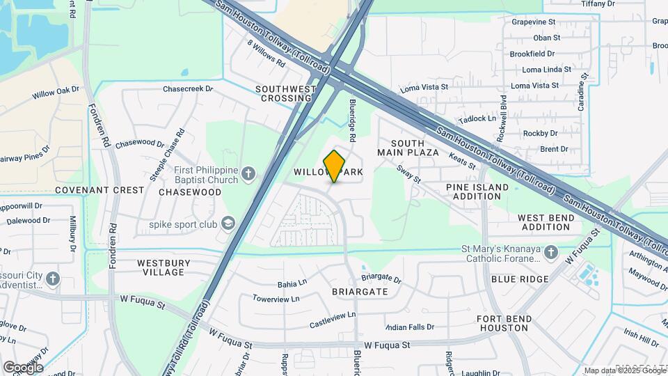 15047 Blueridge Rd Map and Location Details