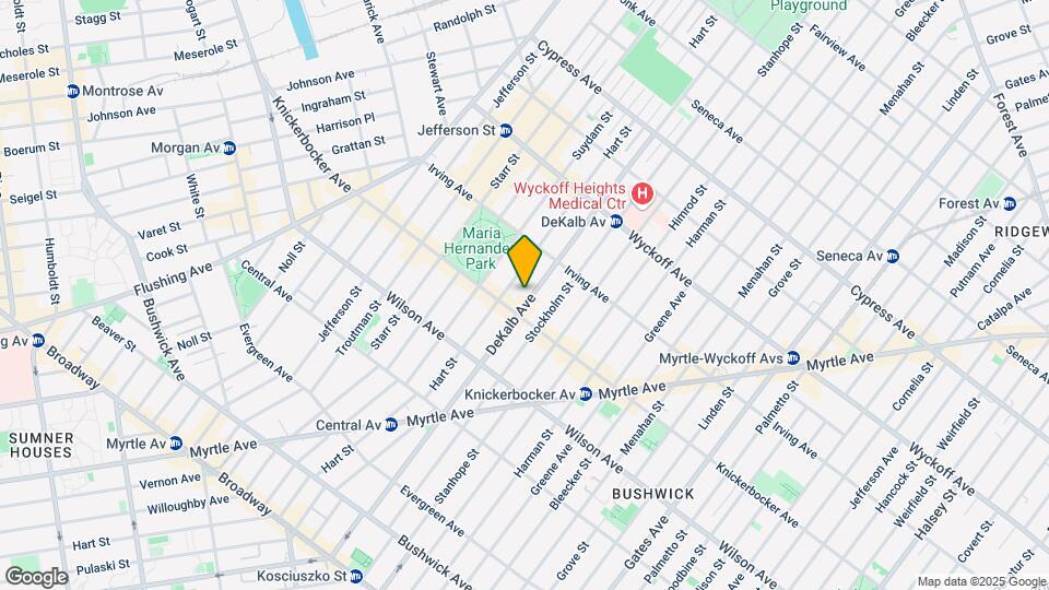 1493 Dekalb Ave Mapa y Detalles de la Ubicación
